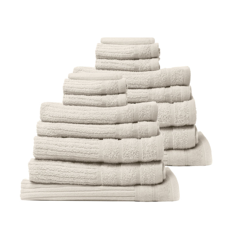 Royal Comfort Cotton Eden Towel Set 600GSM Luxurious Absorbent