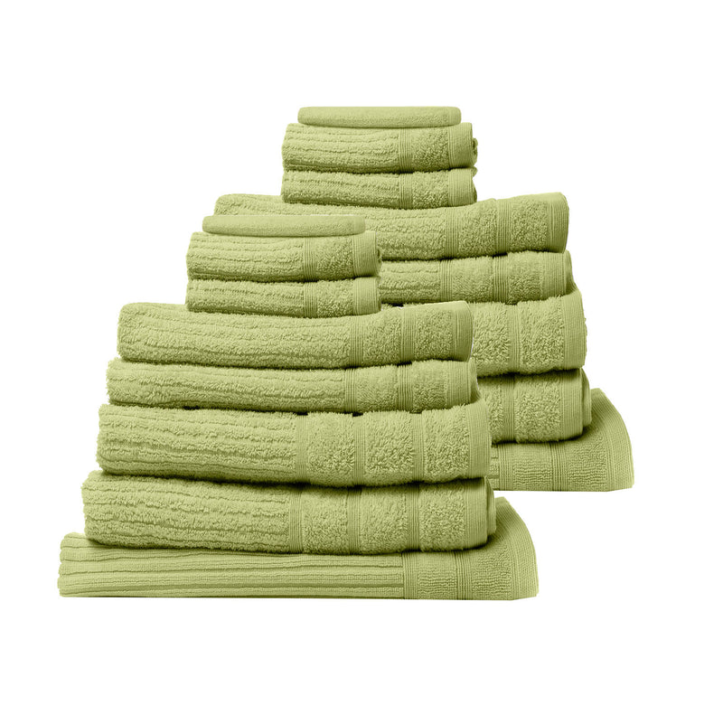 Royal Comfort Cotton Eden Towel Set 600GSM Luxurious Absorbent